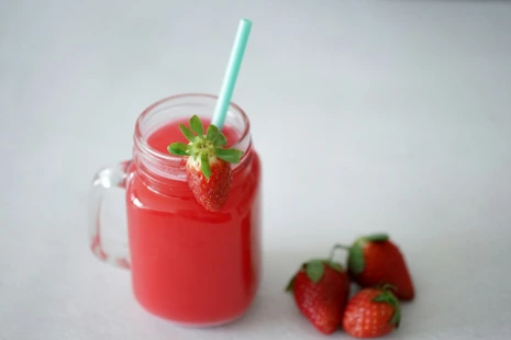 Strawberry juice